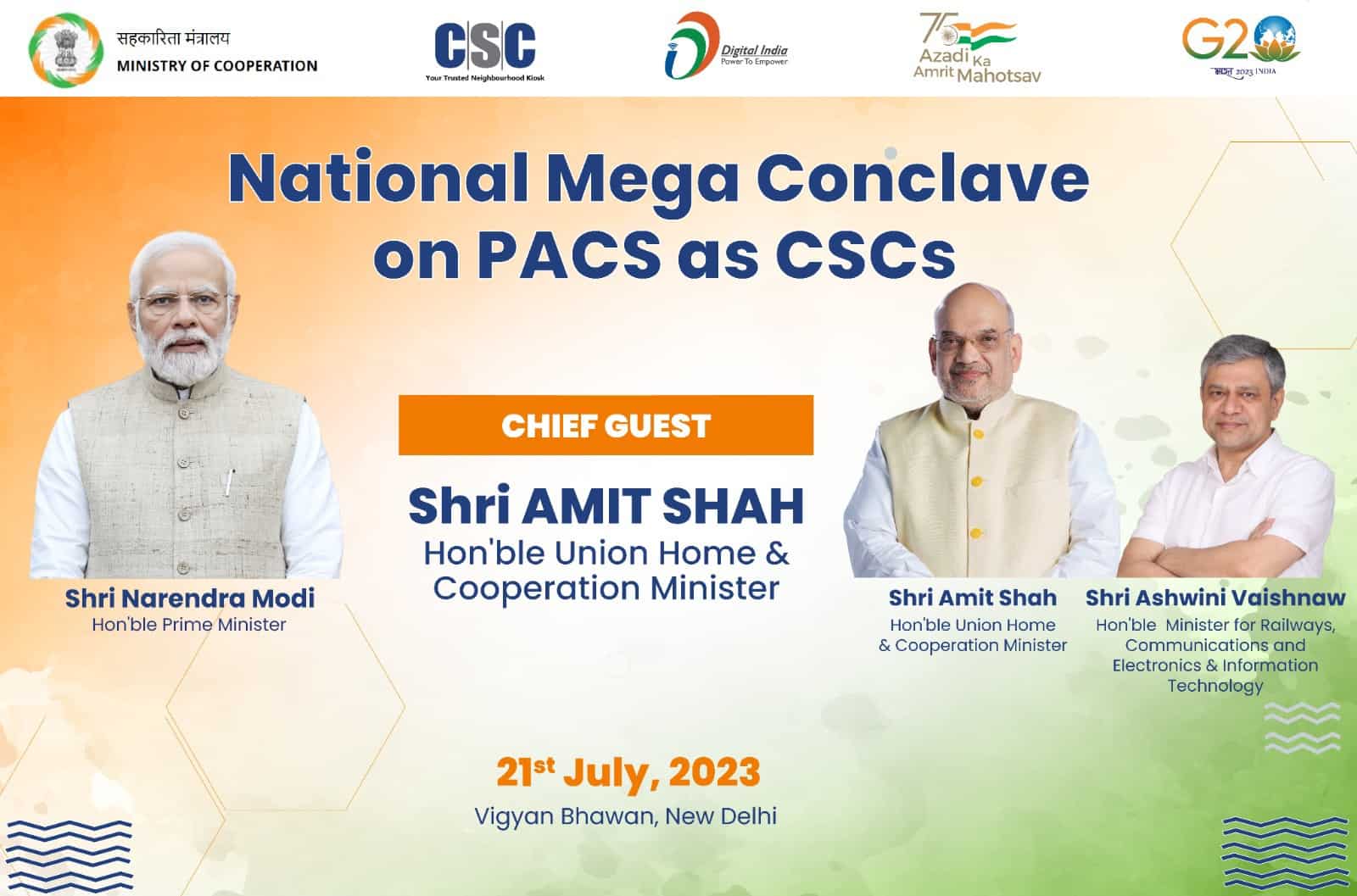 National Mega Conclave On PACS as CSCs