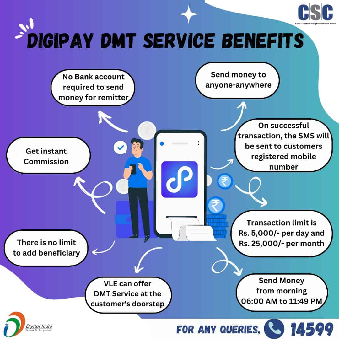 DigiPay DMT Service Benefits