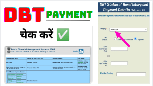 DBT Payment Kaise Check Kare 2024