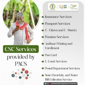 CSC Services Provided By PACS