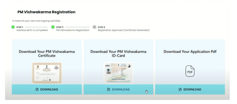 Pm Vishwakarma Certificate Download PDF यहाँ से 1 क्लिक में डाउनलोड Pm विश्वकर्मा सर्टिफिकेट